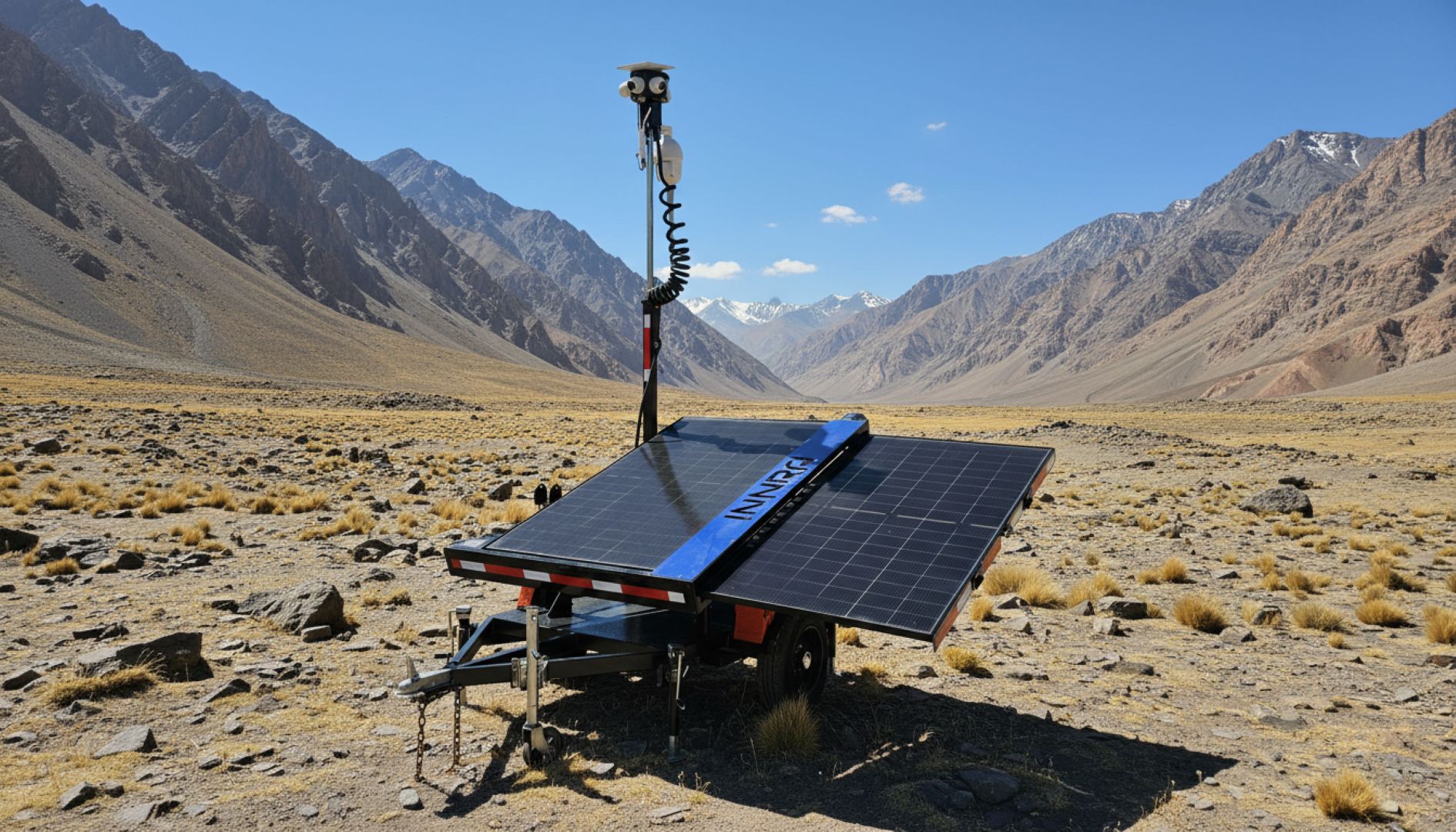 Sonda en la cordillera